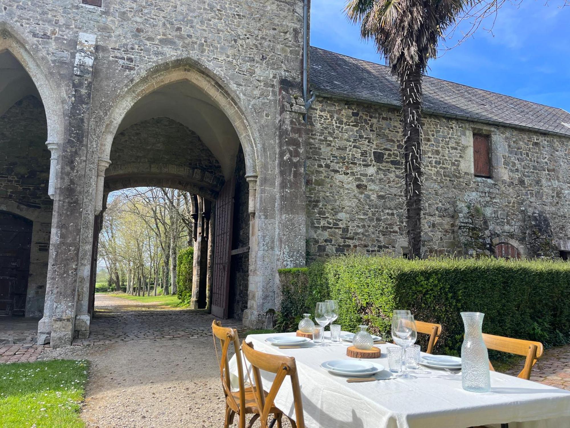 Abbaye De Blanchelande Bed & Breakfast Neufmesnil Екстериор снимка